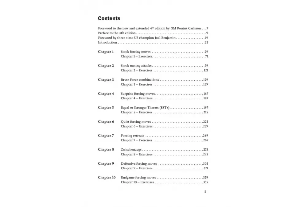 FORCING CHESS MOVES NEW 4th edition